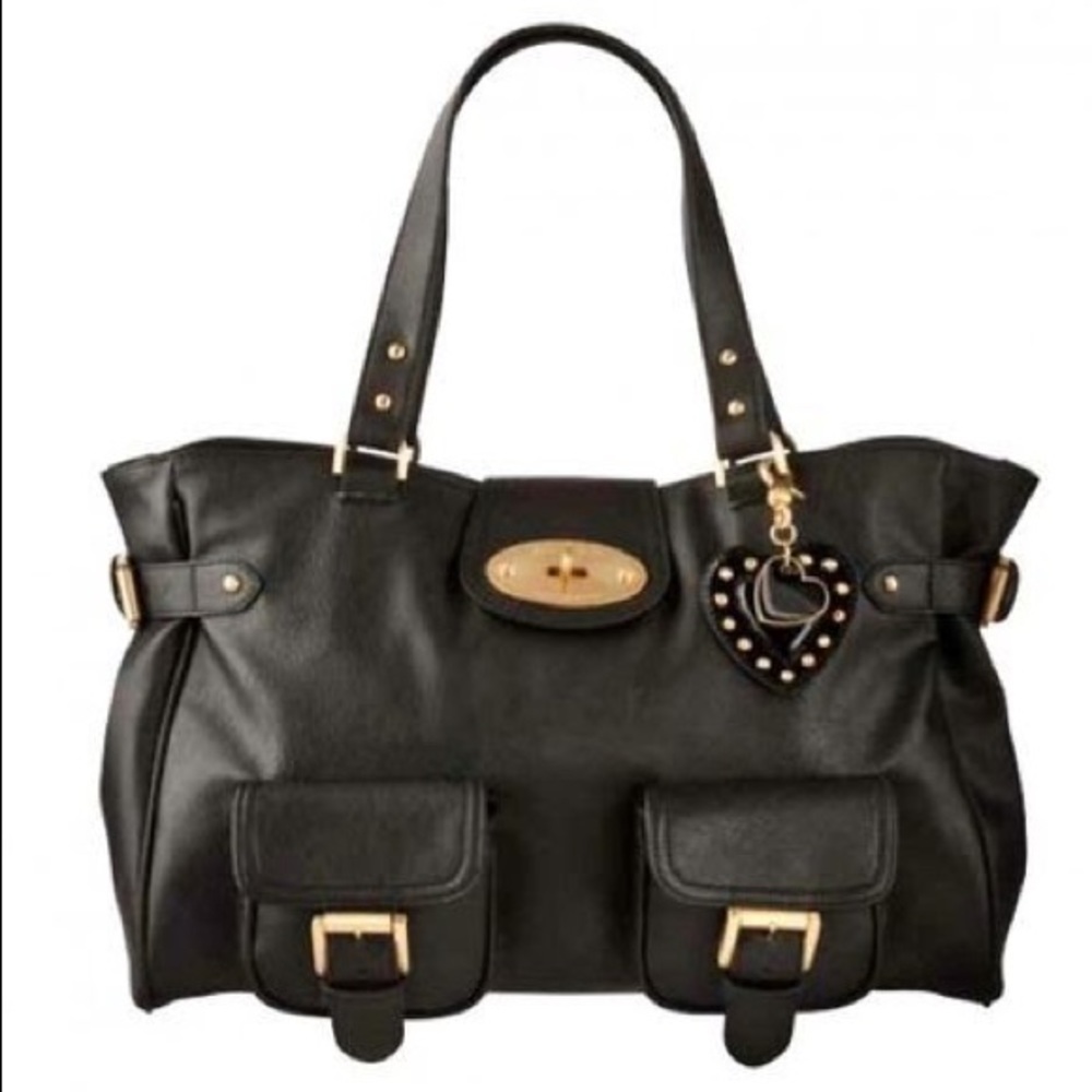 Mulberry for Target Large Tote in Black Pebble